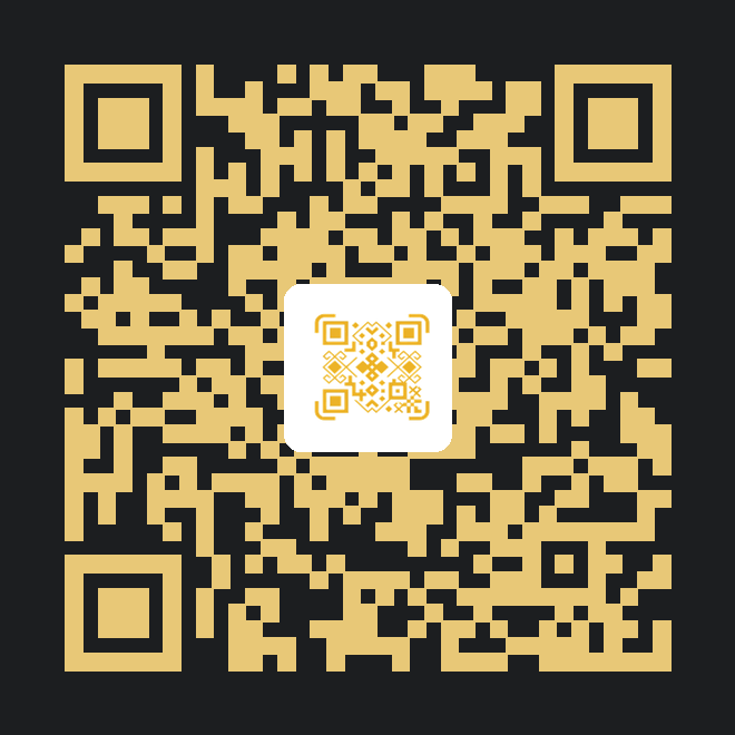 QR код — Тъмен лукс